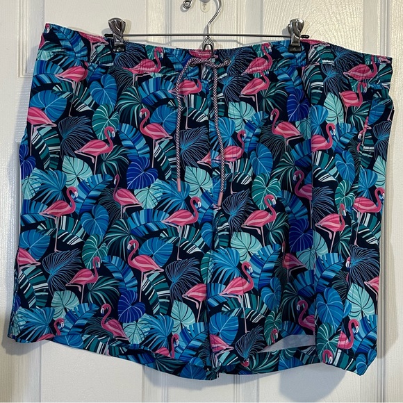 Member’s Mark Flamingo Print Swim Trunks XXL - Picture 2 of 5